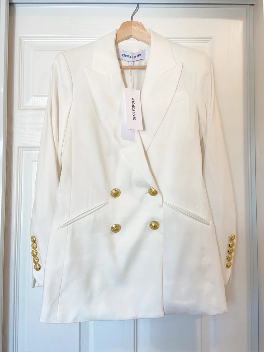 NWT $695 Veronica Beard Dale Dickey Jacket | Off-White